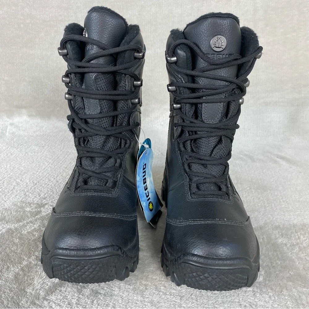 Icebug‎ Sorix2 Boots Womens Size 5.5 Black Winter Waterproof Bugrip Snow NEW